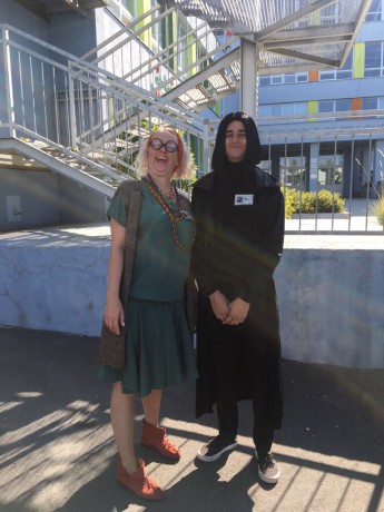 Sibyla Trelawneyová a Severus Snape